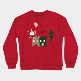 Santa Gift Crewneck Sweatshirt